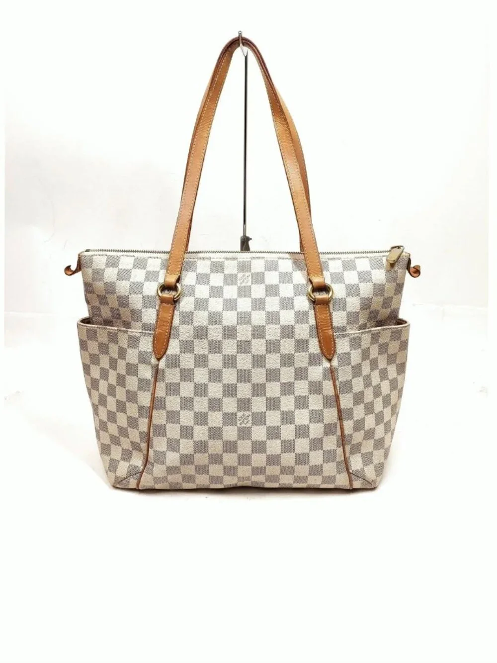 Authentic Louis Vuitton Totally MM Damier Azur Tote Bag